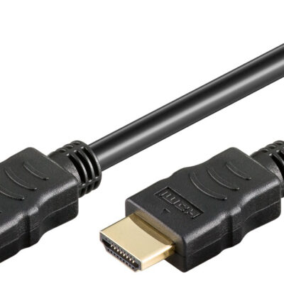 GOOBAY καλώδιο HDMI 2.0 με Ethernet 61164, 10.2Gbit/s, 4K, 15m, μαύρο