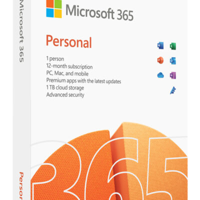 MICROSOFT Office 365 Personal QQ2-00989, English, medialess P6, 1 έτος