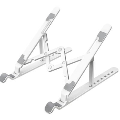 ORICO πλαστική βάση για laptop PFB-A23, 11-17", foldable, πλαστική, λευκή