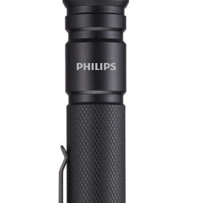 PHILIPS φορητός φακός LED SFL1001P-10, 1000 series, 160lm, μαύρος